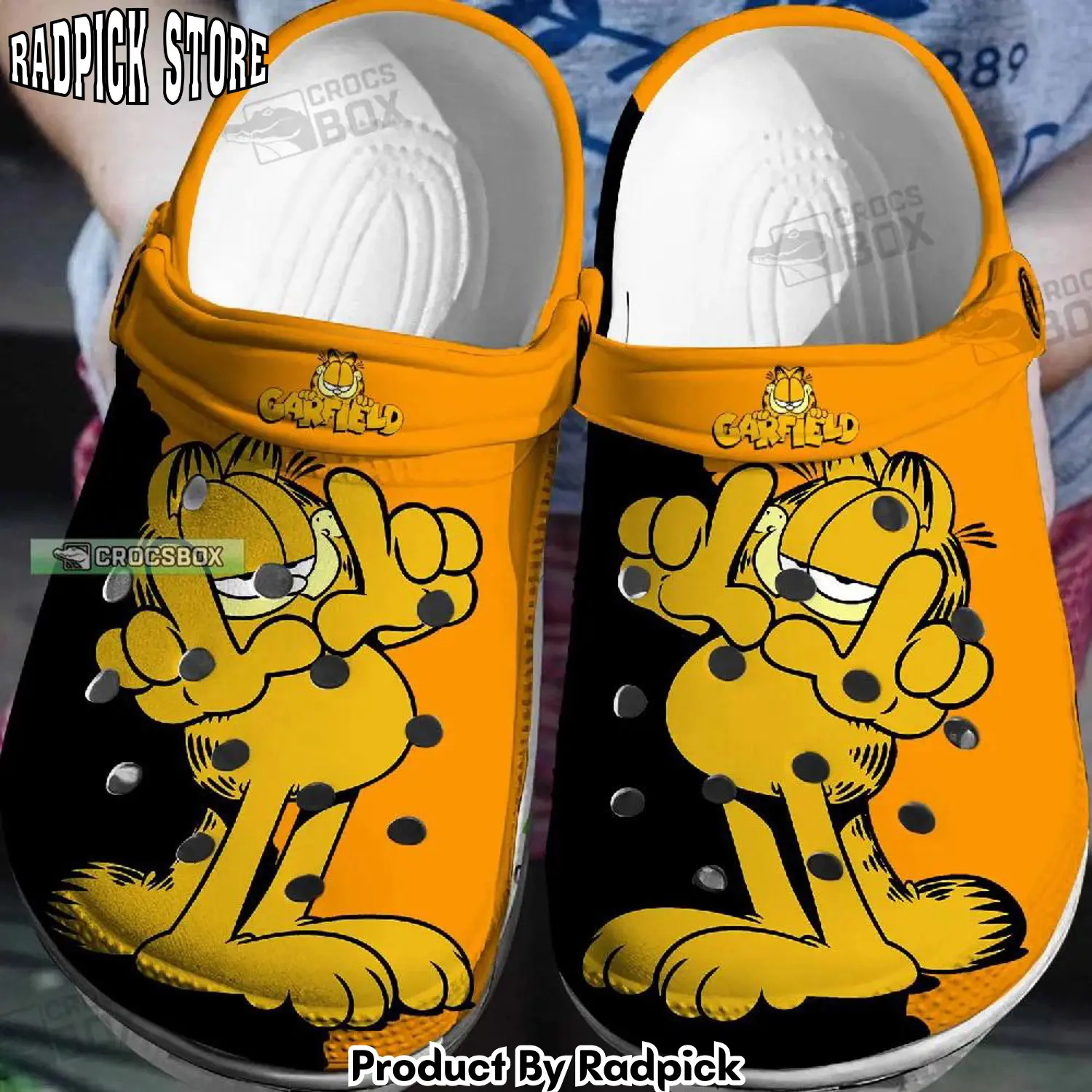 Radpick classic garfield clogs kids rp6527251